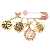 Muslim Islam Vanyakad Mashallah Brooch Pin