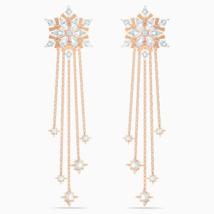 Magic Women Earrings Dazzling Snowflake Jewelry