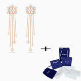 Magic Women Earrings Dazzling Snowflake Jewelry