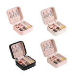 Multi-Layer Jewelry Accessories Box Portable Earrings Organizer