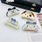 Geometric Hair Claw for Women Girls Crab Hairpins