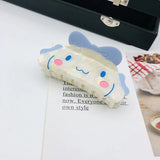 Geometric Hair Claw for Women Girls Crab Hairpins