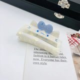 Geometric Hair Claw for Women Girls Crab Hairpins