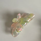French Acetate Hair Claw Flower Hair Clips for Women