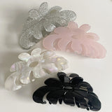 French Acetate Hair Claw Flower Hair Clips for Women