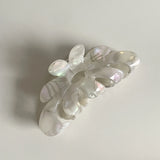 French Acetate Hair Claw Flower Hair Clips for Women