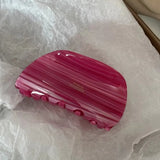 Muweordy Claw Clips Pink Love Shape Hair Claw Korea Hair Accessories