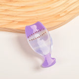 Strawberry Cocktail Hair Claw Clip Funny Hairpin Headwear Accessories