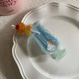 Strawberry Cocktail Hair Claw Clip Funny Hairpin Headwear Accessories