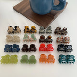 Mini Acetate Claw Clip for Women, Crab Hair Clip Hairpins, Hair Accessories