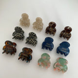 Mini Acetate Claw Clip for Women, Crab Hair Clip Hairpins, Hair Accessories