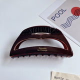 Muweordy Vintage Hair Clip Acetate Hair Claw Clip Hair Clips Hair Catches