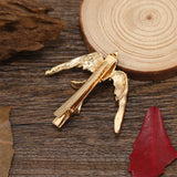 Vintage Enamel Birds Hair Clip Barrette for Women
