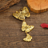Muylinda Rhinestone Butterfly Brooches Women Insect Pin Winter Jewelry