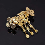 Muylinda Rhinestone Butterfly Hair Claw for Girls Party