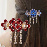 Muylinda Rhinestone Butterfly Hair Claw for Girls Party