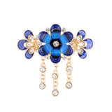 Muylinda Rhinestone Butterfly Hair Claw for Girls Party