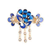 Muylinda Rhinestone Butterfly Hair Claw for Girls Party