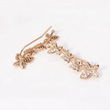 18k Butterfly Hook Earrings For Women AAA+ Zircon