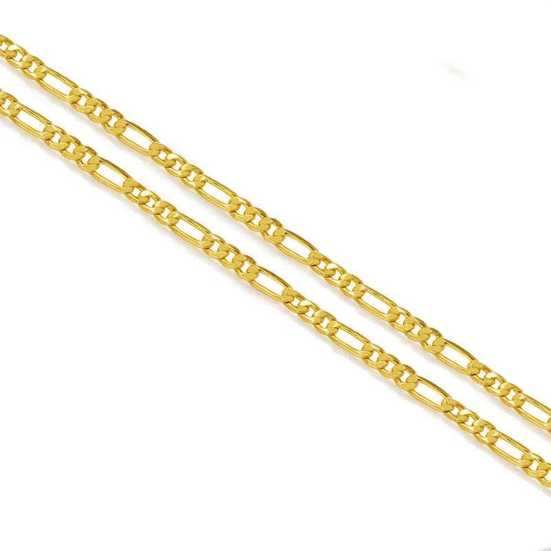 24 in Slim Chain Necklace 24k Pure Hot Buy Lead Nickel