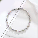 Multicolor Zircon Bracelets Women Jewelry AAA+ Plated