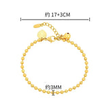 20 cm 3 mm Beads Bracelets For Women Men Jewelry