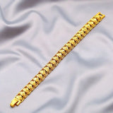 Hearts Chain Bracelet For Women 24K Pure Plated Cassical Designs