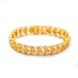 Hearts Chain Bracelet For Women 24K Pure Plated Cassical Designs