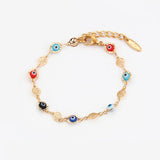 Evil Eye Bracelet For Women 18 Plated Jewelry Lead and Nickel