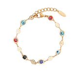 Evil Eye Bracelet For Women 18 Plated Jewelry Lead and Nickel