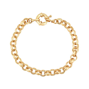 Men's Chain Bracelet 18K Plated AAA+ Gift for Boy