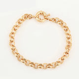 Men's Chain Bracelet 18K Plated AAA+ Gift for Boy