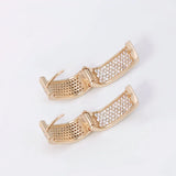 AAA+ CZ Micron Zircon Hoop Earrings for Women