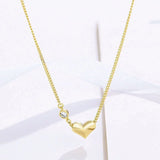 14k Light Heart Pendant Necklace for Women