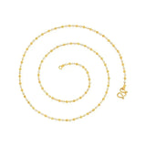 2 mm Mix Beads Necklaces for Women Jewelry Nickel