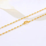 2 mm Mix Beads Necklaces for Women Jewelry Nickel