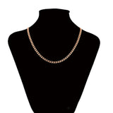 Men's 20 inch Rose Gold 585 Chain Necklace