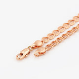 Men's 20 inch Rose Gold 585 Chain Necklace