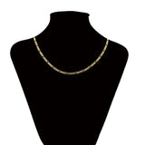 Men's 24k Pure Gold Chain Necklace 24 inches XP European Style