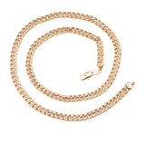 Men's 24 Inch Embossed Chain Necklace, Stylish Accessories