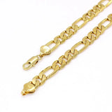 Yellow Plated NK1:3 Chain Necklace Lead/Nickel Free