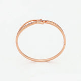 Micro Zircon Star Bangles & Bracelets for Women Rose
