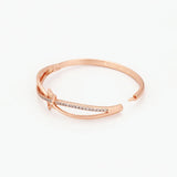 Micro Zircon Star Bangles & Bracelets for Women Rose