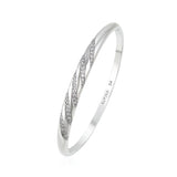 Micro Zircon Bangles & Bracelets (54mm) Gold-Color XP