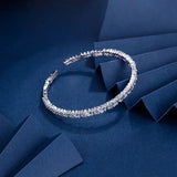 Square Zircon Bangles & Bracelets for Women