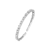 Square Zircon Bangles & Bracelets for Women