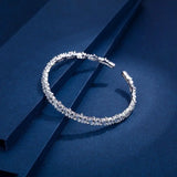Square Zircon Bangles & Bracelets for Women