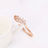 Rose 585 Flowers Zircon Bangles Bracelets for Women