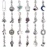 925 Sterling Silver Butterfly Bumblebee Charm Bead