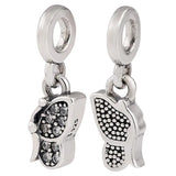 925 Sterling Silver Butterfly Bumblebee Charm Bead